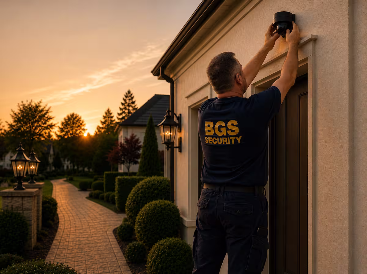 Professional Security System Installation — BGS Security NJ