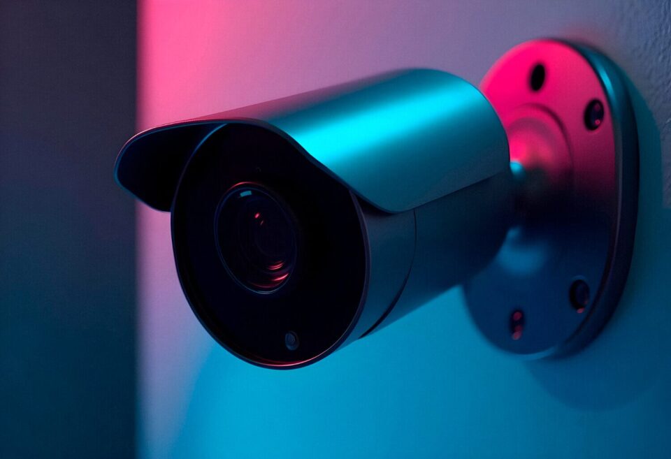 Image showing a professional modern security camera.